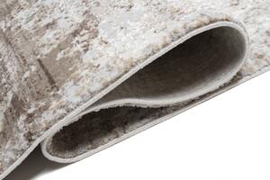 Makro Abra Kusový koberec SAHARA K935D Abstraktní Moderní krémový béžový Rozměr: 80x150 cm