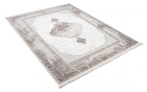 Makro Abra Kusový koberec SAHARA N764A Klasický krémový hnědý Rozměr: 80x150 cm