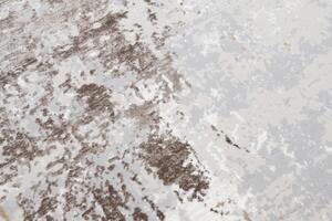 Makro Abra Kusový koberec SAHARA K946D Abstraktní světle šedý béžový Rozměr: 80x150 cm