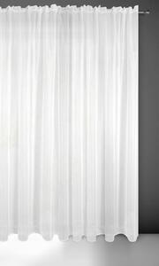 Bílá záclona LUCY na pásce 200 x 270 cm