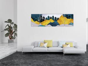 Obraz - Polární krajina (170x50 cm)