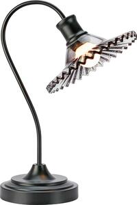 Markslöjd 109151 - Stolní lampa NOVIA 1xE27/60W/230V černá/kouřová šedá