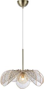 Markslöjd 109169 - Lustr na lanku STYRKA 1xE27/40W/230V pr. 63 cm béžová