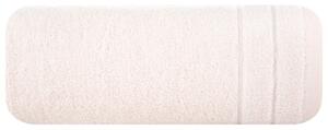 Klasický bledě růžový ručník DAMLA s jemným pásem 30x50 cm Rozměr: 70 x 140 cm