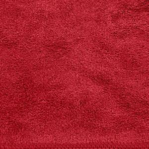 Červený rychleschnoucí sportovní ručník AMY 50x90 cm Rozměr: 30 x 30 cm