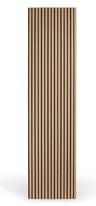 Dřevěný akustický panel, 2400 x 600 mm, B2BP004, dub