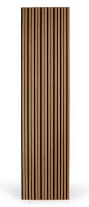 Dřevěný akustický panel, 2400 x 600 mm, B2BP012, dub koňakový