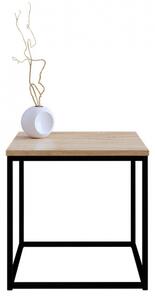 Konferenční stolek Etelka S, Barva:: černý mat + černý lesk Mirjan24 5903211027628
