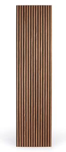 Dřevěný akustický panel, 2400 x 600 mm, B2BP010, zlatý teak