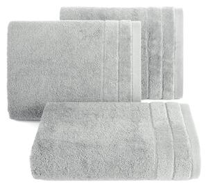 Klasický šedý ručník DAMLA s jemným pásem 30x50 cm Rozměr: 30 x 50 cm