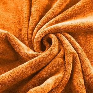 Eurofirany Oranžový rychleschnoucí sportovní ručník AMY 30x30 cm Rozměr: 70 x 140 cm