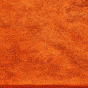 Tmavě oranžový rychleschnoucí sportovní ručník AMY 30x30 cm Rozměr: 50 x 90 cm