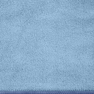 Svetlomodrý rýchloschnúci športový uterák AMY Rozměr: 30 x 30 cm
