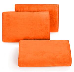 Eurofirany Tmavě oranžový rychleschnoucí sportovní ručník AMY 30x30 cm Rozměr: 50 x 90 cm