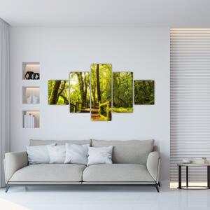 Obraz mechové džungle (125x70 cm)