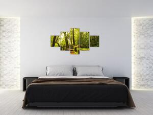 Obraz mechové džungle (125x70 cm)