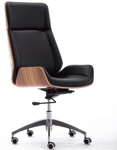 Kancelářská židle ARON Ořech + černá