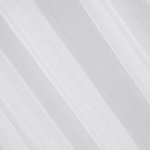 Bílá záclona na pásce SYLVIA 135 x 270 cm
