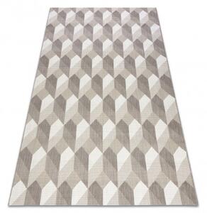 Koberec Floorlux sizal flat 48624/686 3D kostky