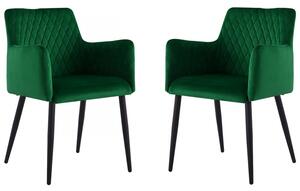 Sada dvou moderních židlí Archie 110, Barva: MJH-93 Green Mirjan24 5902928136869