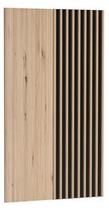 Nástěnný panel Matilda SG10+11 (dub artisan + dub artisan + černá)