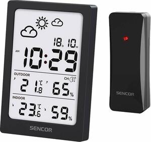 Sencor SWS 2300 B meteostanice, černá