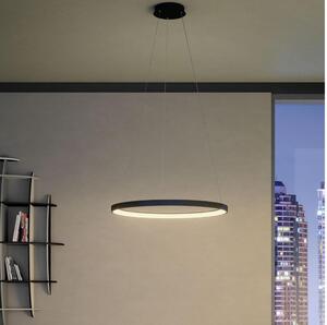 Redo 01-2674- LED Stmívatelný lustr na lanku ICONIC LED/50W/230V pr. 58 cm černá