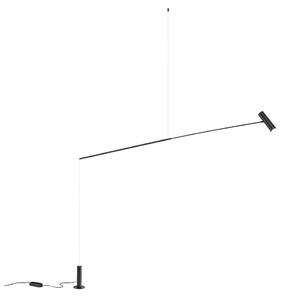 Redo 01-2695 - LED Stmívatelná stojací lampa PICAS LED/12W/230V černá