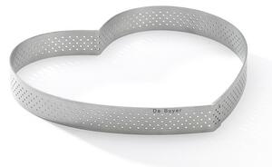 De Buyer 3099.52 Perfor. rám srdce 18 cm, nerez