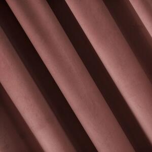 Eurofirany Růžový zatemňovací závěs na pásce SIBEL 140x270 cm