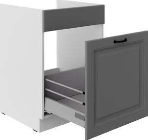 Kuchyňská skříňka STILO 60 ZL 15 BB PREMIO BOX Zvolte barevné provedení: STILO - DUST GREY / BÍLÁ