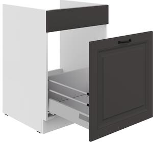 Kuchyňská skříňka STILO 60 ZL 15 BB PREMIO BOX Zvolte barevné provedení: STILO - GRAFIT / BÍLÁ
