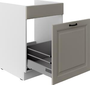 Kuchyňská skříňka STILO 60 ZL 15 BB PREMIO BOX Zvolte barevné provedení: STILO - CLAY GREY / BÍLÁ