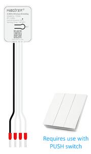 Miboxer Bezdrátové stmívání, 2,4GHz, RGB+CCT, 1x CR2032, PUSH2, Mi-Light