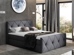 Kontinentální postel Xirious Lux, Rozměr postele: 160 x 200 cm, Barva:: Zetta 304 Mirjan24 5903211048272