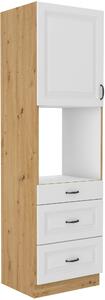 Kuchyňská skříňka STILO 60 DPS 210 3S1F PREMIO BOX Zvolte barevné provedení: STILO - BÍLÁ / ARTISAN