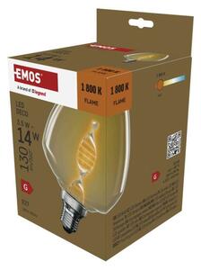 EMOS LED žárovka DECO S123 / E27 / 3,5 W (14 W) / 130 lm / flame 1525813200