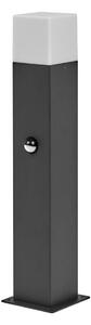 Ledvance - Venkovní lampa se senzorem FIGO SQUARE 1xE27/20W/230V IP44