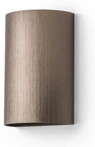 CAPRI R nástěnná česaný bronz 230V GU10 2x9W - RED - DESIGN RENDL