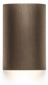 CAPRI R nástěnná česaný bronz 230V GU10 2x9W - RED - DESIGN RENDL