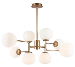 Maytoni MOD221-PL-08-G - Lustr na tyči ERICH 8xE14/40W/230V měděná