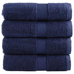 Prémiové mycí utěrky SOLUND 4 ks tmavě modré 30x30 cm 600 g/m² 137252