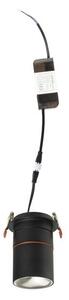 RED R14240 AUGUSTA zápustná černá chrom 230V LED 12W 36° 3000K - RED - DESIGN RENDL