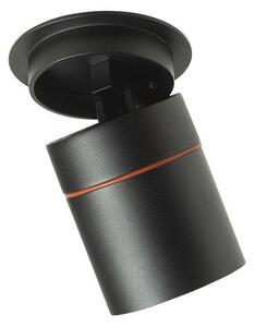 RED R14240 AUGUSTA zápustná černá chrom 230V LED 12W 36° 3000K - RED - DESIGN RENDL