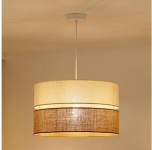 Brilagi - Lustr na lanku ROYAL YUTE 1xE27/15W/230V pr. 40 cm béžová/krémová