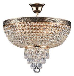 Maytoni DIA890-CL-05-G - Přisazený lustr PALACE 5xE27/60W/230V