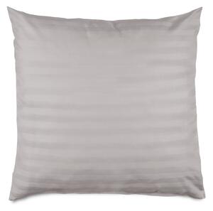 BAMBUSOVÝ POVLAK NA POLŠTÁŘ STRIPE STONE 40X40 CM ŠEDÁ