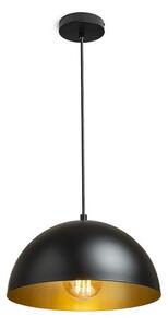 GLADYS 30 závěsná černá/zlatá 230V E27 15W - RED - DESIGN RENDL