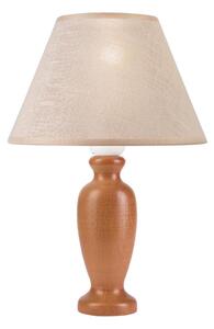 Stolní lampa AMFORA 1xE27/60W/230V hnědá/buk