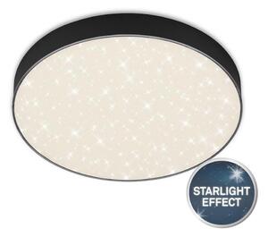 Briloner 7074-415 - LED Stropní svítidlo STAR SKY LED/21W/230V pr. 28 cm černá BL1633